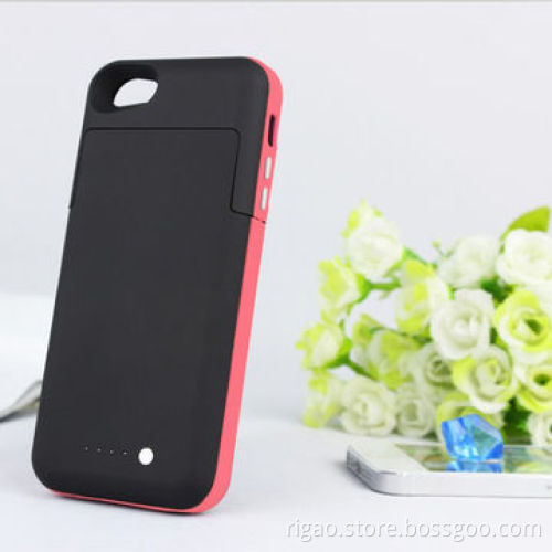 2,800mAh Rechargeable Battery Case for iPhone 5C, with Built-in LED Indicator